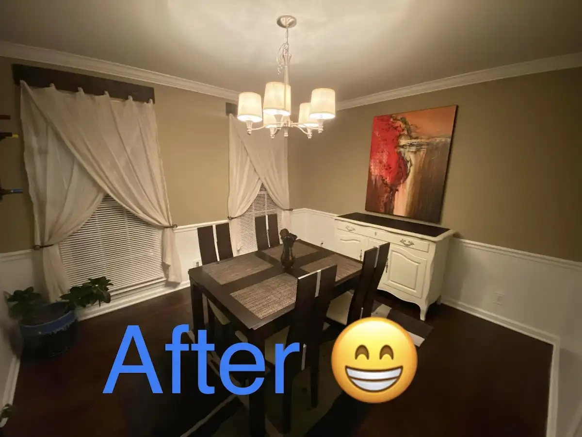 Professional dining room restoration after water damage in Lino Lakes