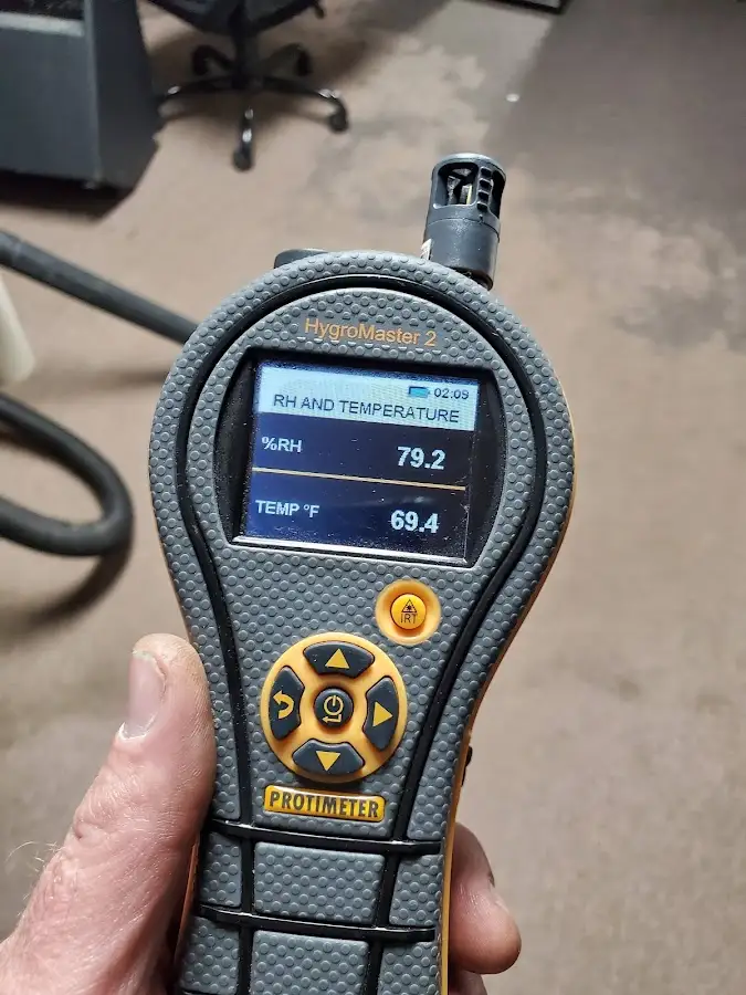 Moisture meter humidity assessment for Fire & Smoke Damage Restoration in Lino Lakes